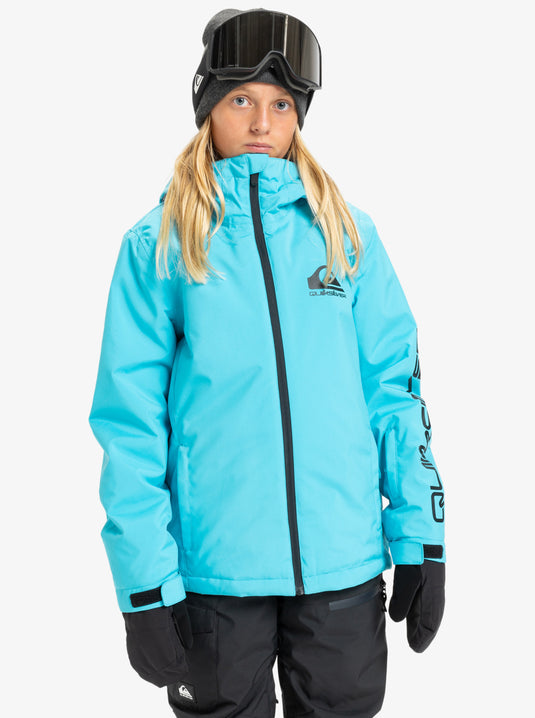 Quiksilver Kid's Mission Snow Jacket (8-16) Horizon Blue EQBTJ03230-BKM0