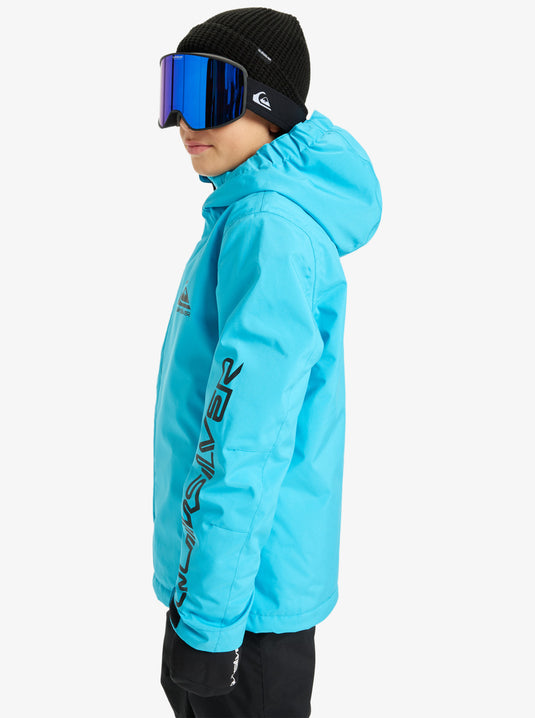 Quiksilver Kid's Mission Snow Jacket (8-16) Horizon Blue EQBTJ03230-BKM0