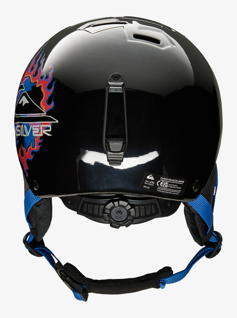 Load image into Gallery viewer, Quiksilver Kid&#39;s Empire Snow Helmet Black Flame EQBTL03028-KPH0
