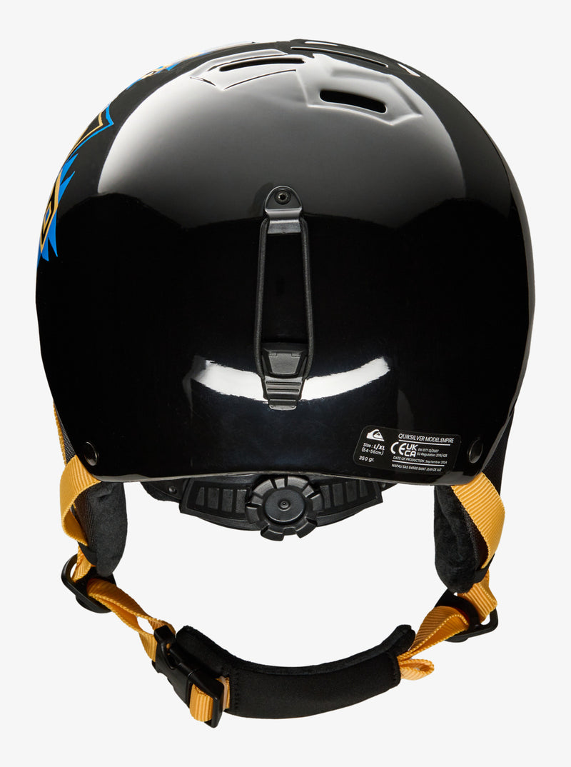 Load image into Gallery viewer, Quiksilver Kid&#39;s Empire Snow Helmet Black Swell EQBTL03028-SKQ0
