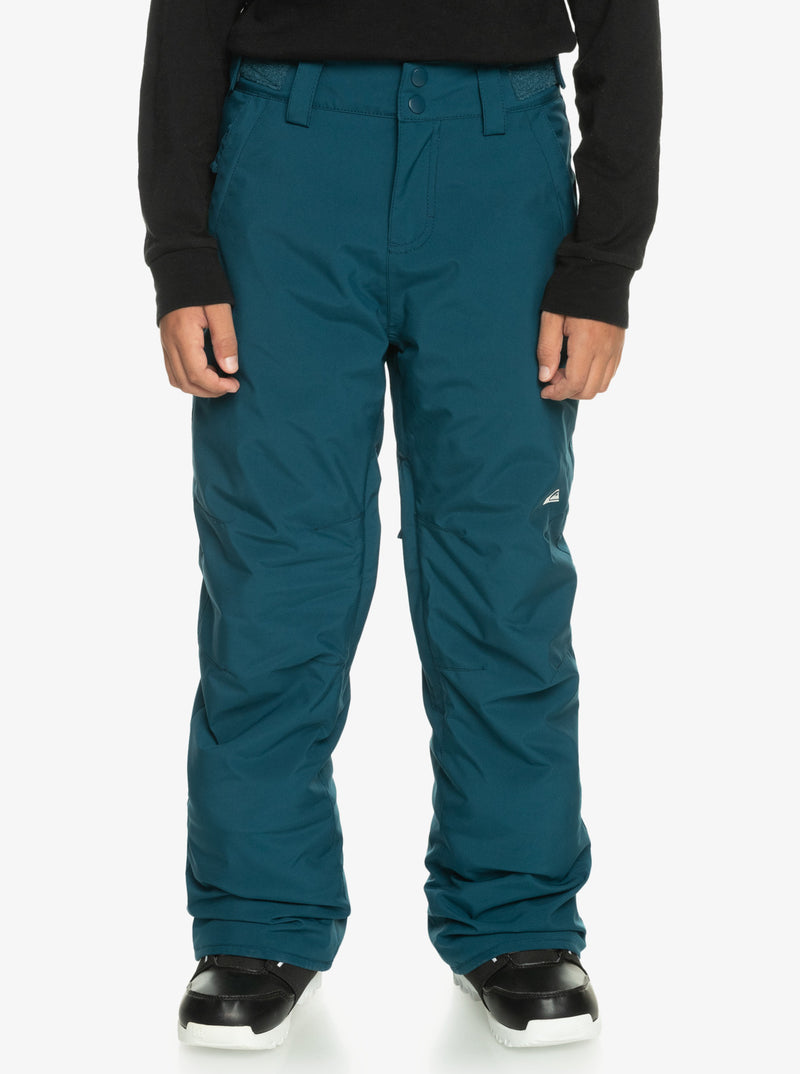 Load image into Gallery viewer, Quiksilver Youth Estate Technical Snow Pants Majolica Blue EQBTP03051-BSM0
