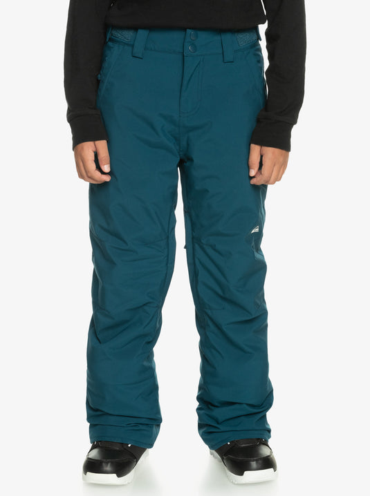 Quiksilver Youth Estate Technical Snow Pants Majolica Blue EQBTP03051-BSM0