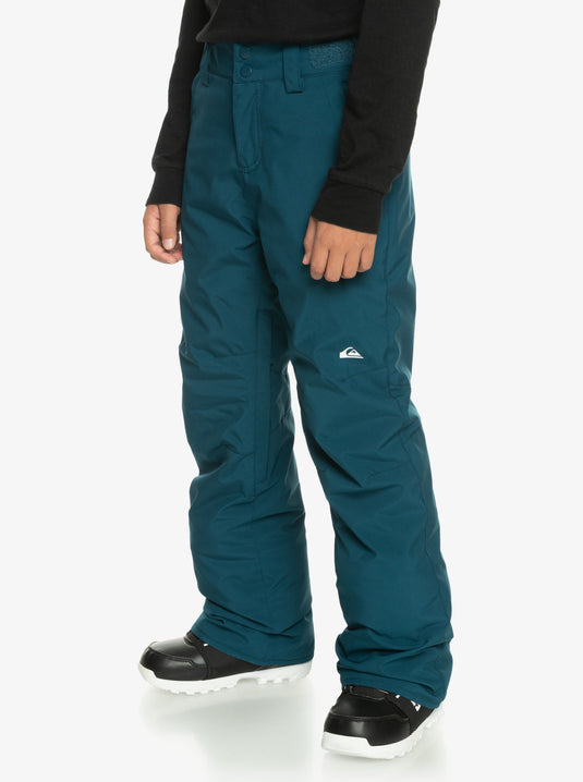 Quiksilver Youth Estate Technical Snow Pants Majolica Blue EQBTP03051-BSM0