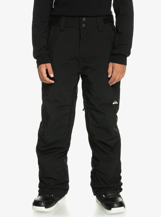 Quiksilver Youth Estate Technical Snow Pants True Black EQBTP03051-KVJ0