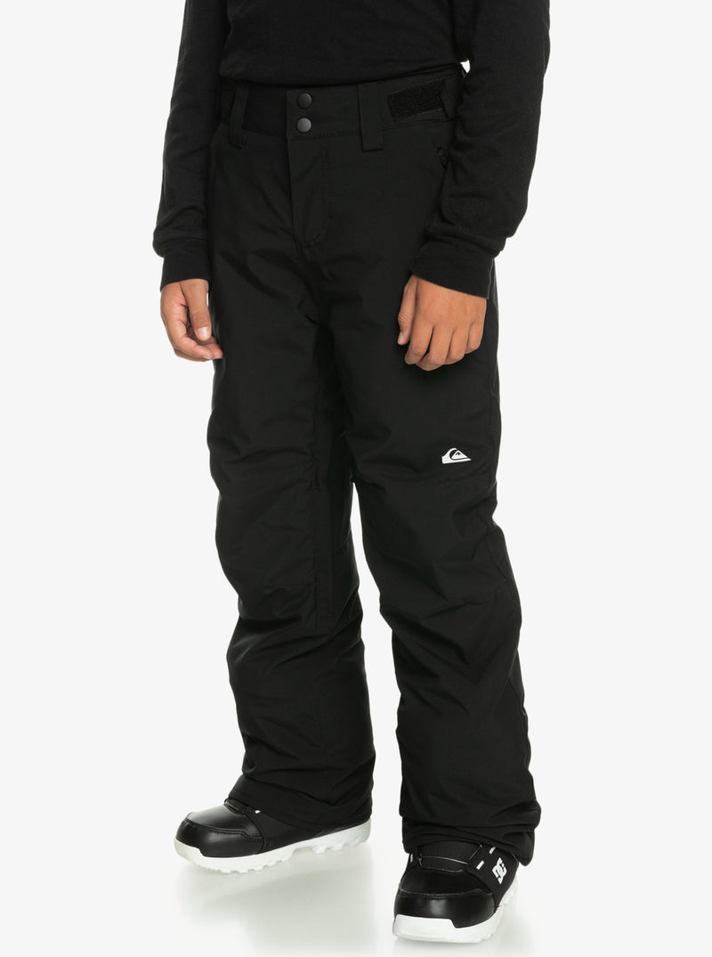 Load image into Gallery viewer, Quiksilver Youth Estate Technical Snow Pants True Black EQBTP03051-KVJ0
