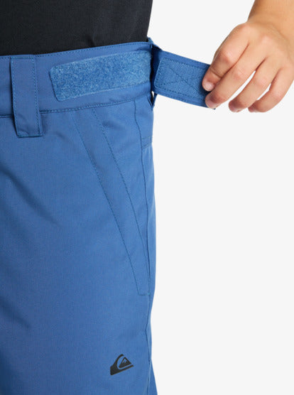 Quiksilver Kids' Estate Snow Pants (8-16 Years) True Navy EQBTP03059-BPZ0