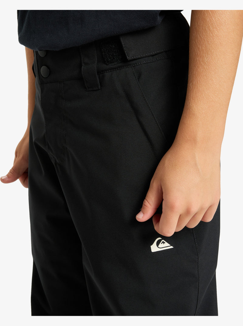 Load image into Gallery viewer, Quiksilver Kids&#39; Estate Snow Pants (8-16 Years) True Black EQBTP03059-KVJ0
