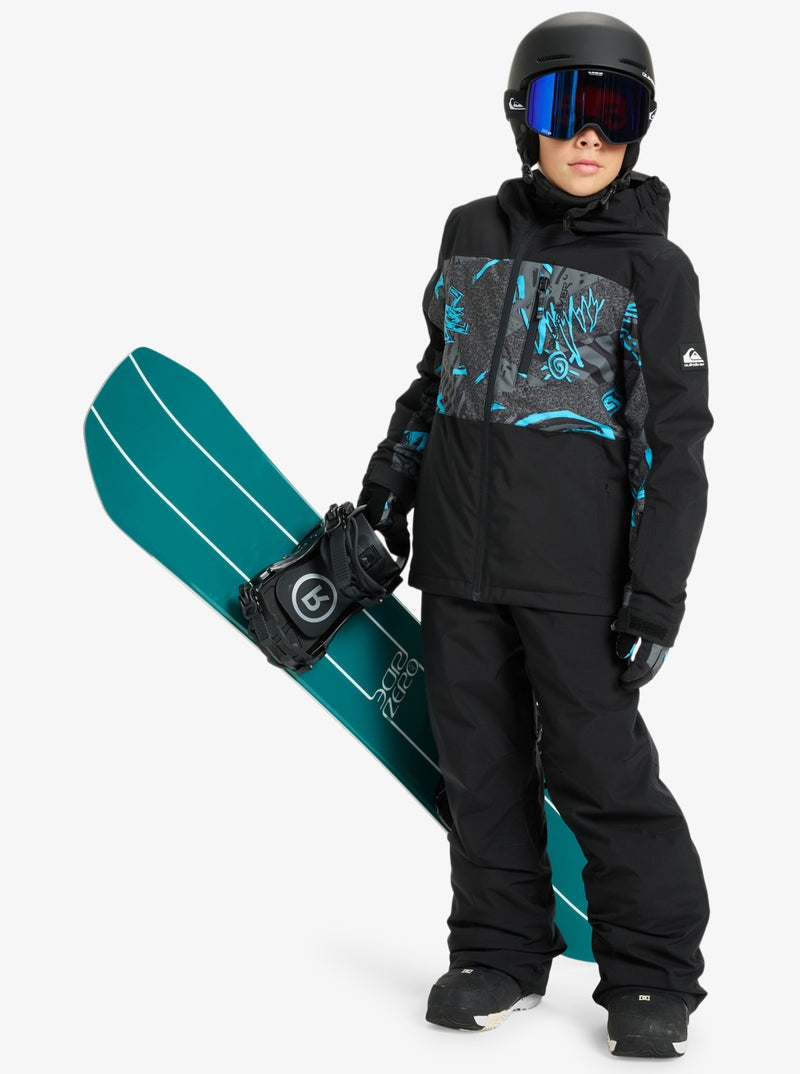 Load image into Gallery viewer, Quiksilver Kids&#39; Estate Snow Pants (8-16 Years) True Black EQBTP03059-KVJ0

