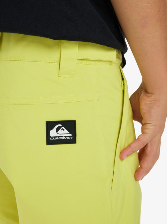Quiksilver Kids' Estate Snow Pants (8-16 Years) Yellow Plum EQBTP03059-YGE0