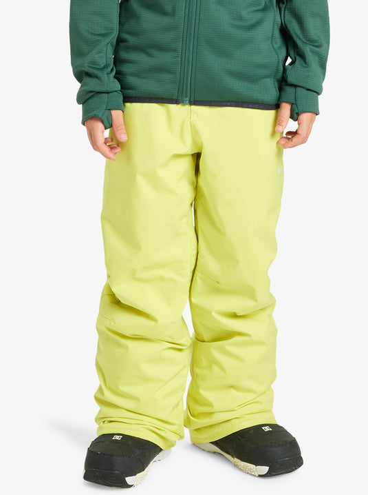 Quiksilver Kids' Estate Snow Pants (8-16 Years) Yellow Plum EQBTP03059-YGE0