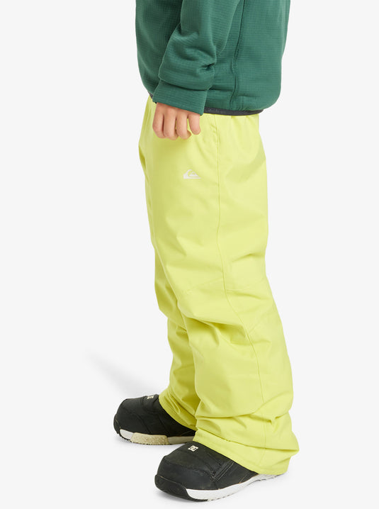 Quiksilver Kids' Estate Snow Pants (8-16 Years) Yellow Plum EQBTP03059-YGE0