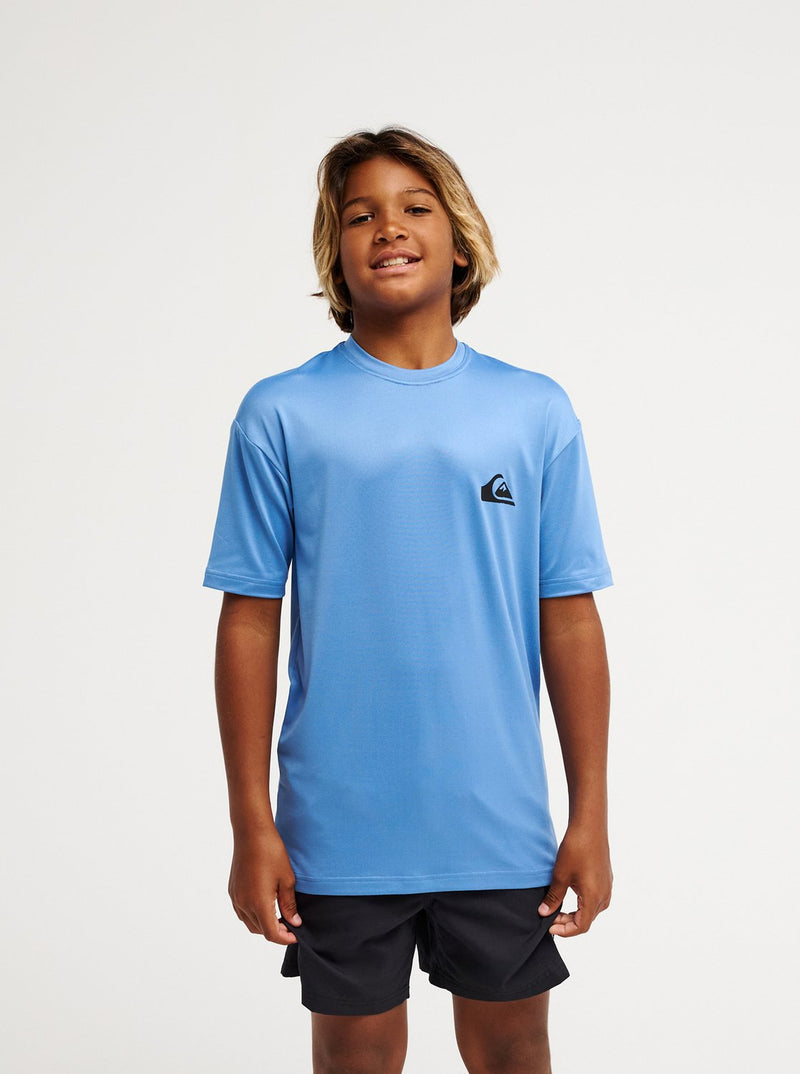 Load image into Gallery viewer, Quiksilver Kid's (8-16) Everyday Surf SS Rashguard Blue EQBWR03258-BLC0
