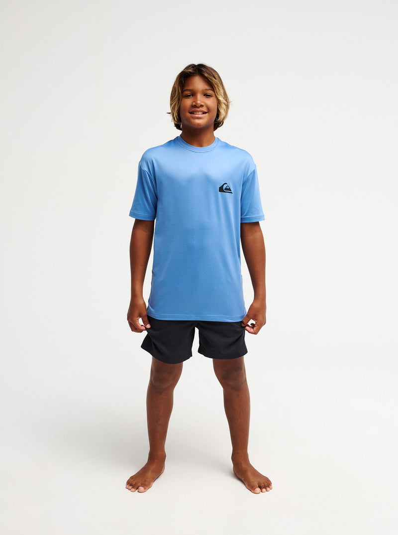 Load image into Gallery viewer, Quiksilver Kid's (8-16) Everyday Surf SS Rashguard Blue EQBWR03258-BLC0
