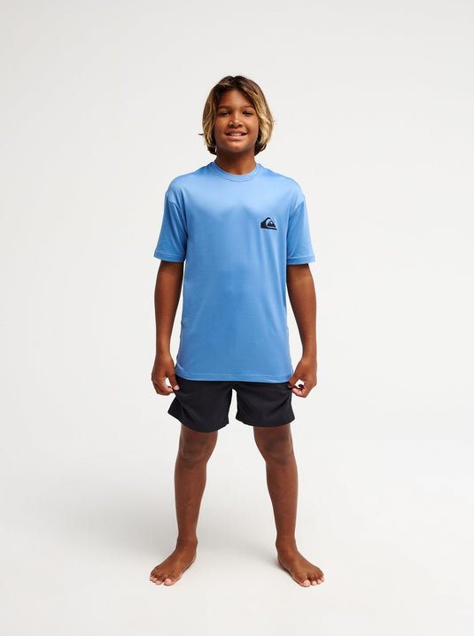 Quiksilver Kid's (8-16) Everyday Surf SS Rashguard Blue EQBWR03258-BLC0