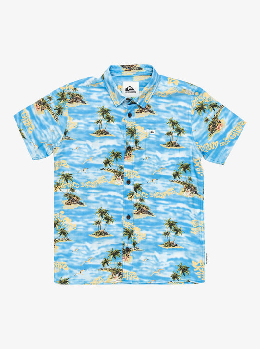 Quisilver Kids' Safe Paradise Shirt Blue Naturama EQBWT03401_BQV6