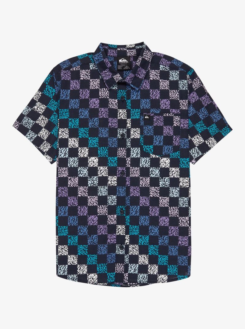 Load image into Gallery viewer, Quiksilver Kids' Apero Classic Shirt (8-14 Years) Dark Navy Next Gen EQBWT03412-KTP6
