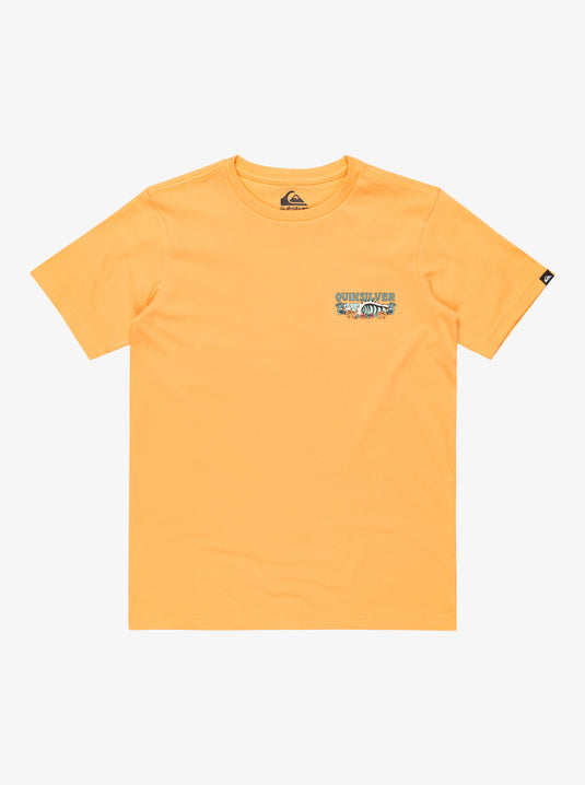 Quiksilver Kids' Evo Aqua Wild Short Sleeves T-Shirt Chamois EQBZT04835_NGR0