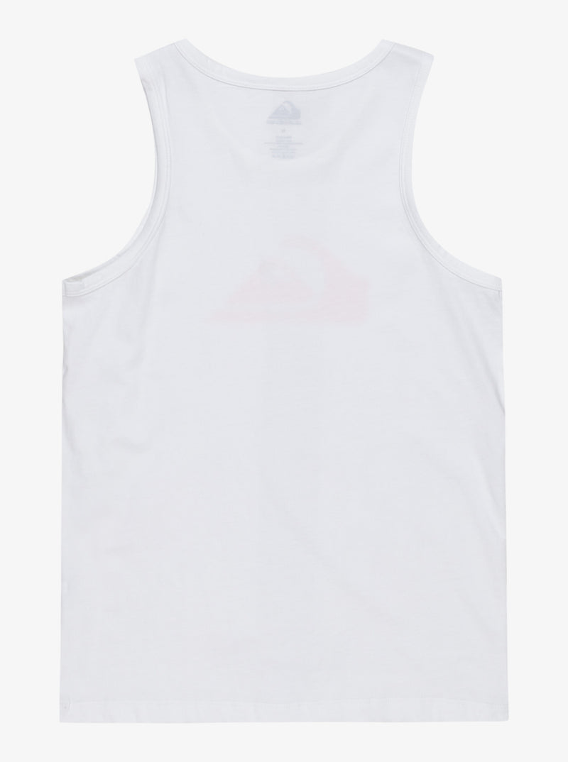 Load image into Gallery viewer, Quiksilver Kid&#39;s EV Comp Logo Muscle Tank (8-16) White EQBZT04841-WBB0

