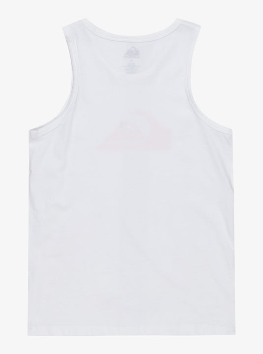 Quiksilver Kid's EV Comp Logo Muscle Tank (8-16) White EQBZT04841-WBB0
