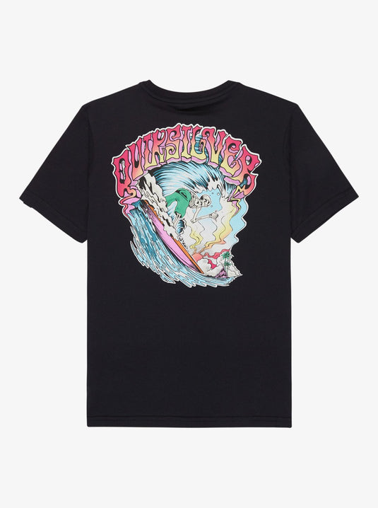 Quiksilver Kids' Ev Times Up T-Shirt Black EQBZT04853_KVJ0