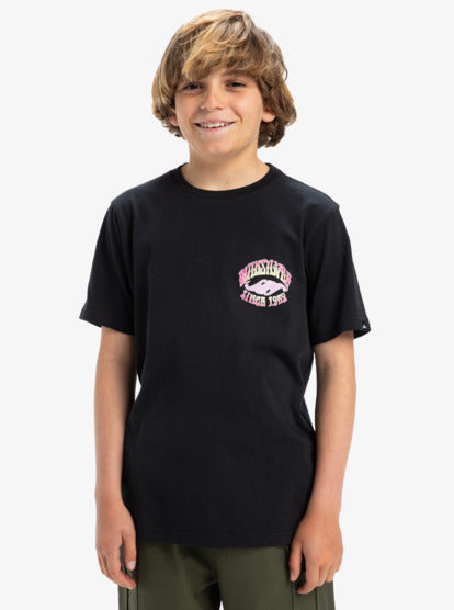 Quiksilver Kids' Ev Times Up T-Shirt Black EQBZT04853_KVJ0