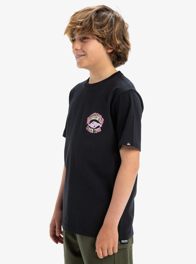 Load image into Gallery viewer, Quiksilver Kids&#39; Ev Times Up T-Shirt Black EQBZT04853_KVJ0
