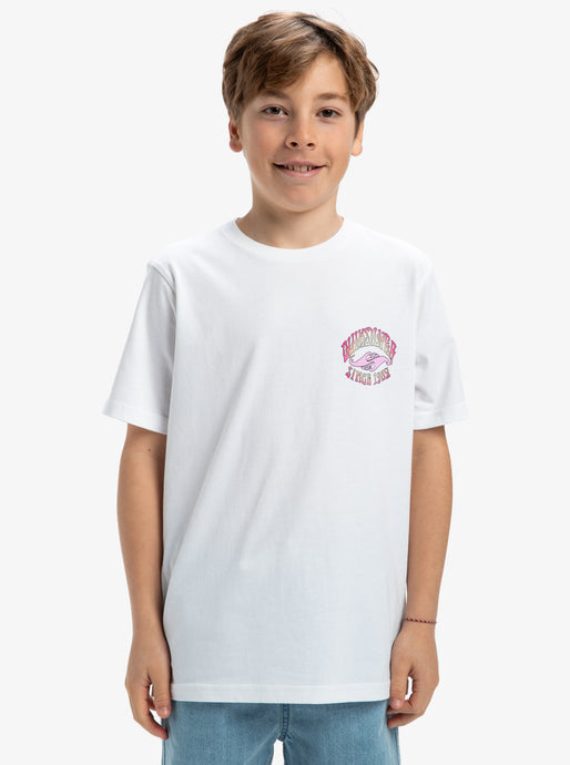 Quiksilver Kids' Ev Times Up T-Shirt White EQBZT04853_WBB0