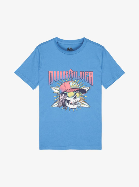 Quiksilver Kids' Sound On T-Shirt (8-14 Years) Riviera EQBZT04958-BLC0