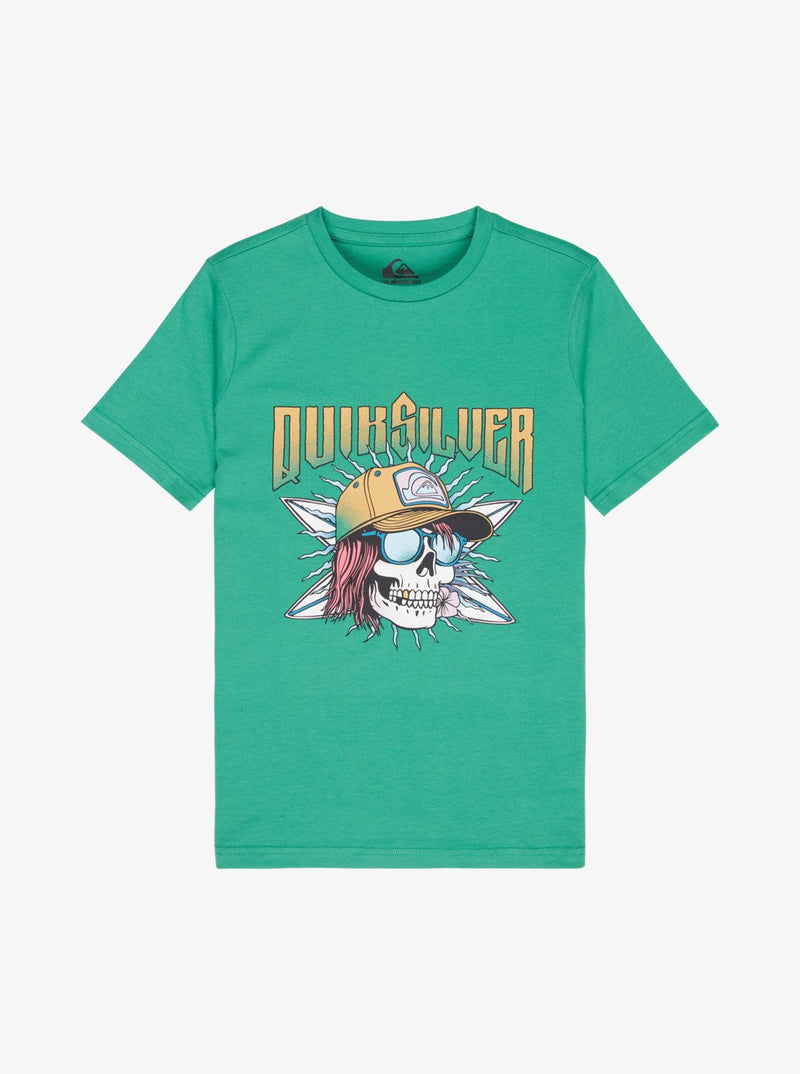 Load image into Gallery viewer, Quiksilver Kids' Sound On T-Shirt (8-14 Years) Leprechaun EQBZT04958-GNZ0
