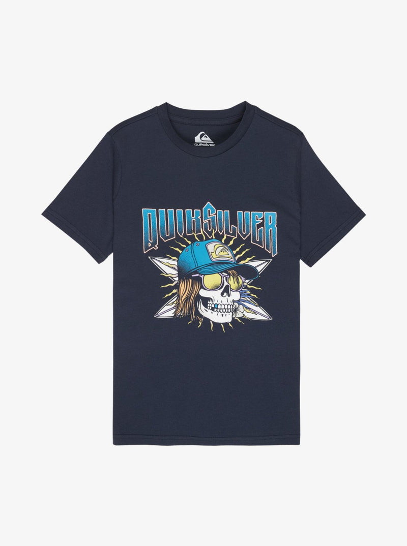 Load image into Gallery viewer, Quiksilver Kids' Sound On T-Shirt (8-14 Years) Dark Navy EQBZT04958-KTP0
