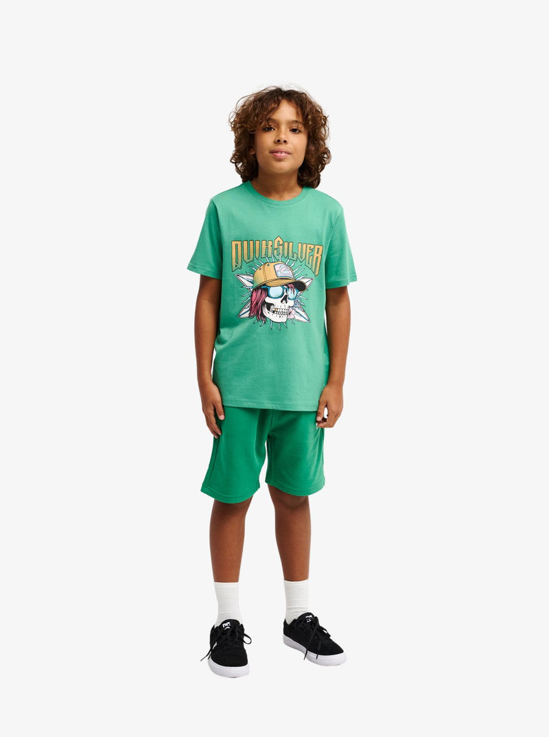 Load image into Gallery viewer, Quiksilver Kids' Sound On T-Shirt (8-14 Years) Leprechaun EQBZT04958-GNZ0
