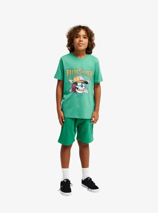 Quiksilver Kids' Sound On T-Shirt (8-14 Years) Leprechaun EQBZT04958-GNZ0