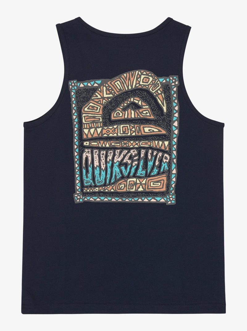 Load image into Gallery viewer, Quiksilver Kids' Heritage Tank Top (8-14 Years) Dark Navy EQBZT04959-KTP0

