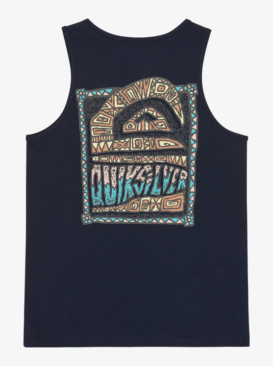 Quiksilver Kids' Heritage Tank Top (8-14 Years) Dark Navy EQBZT04959-KTP0