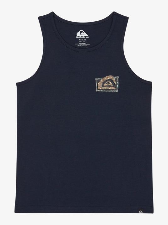 Quiksilver Kids' Heritage Tank Top (8-14 Years) Dark Navy EQBZT04959-KTP0