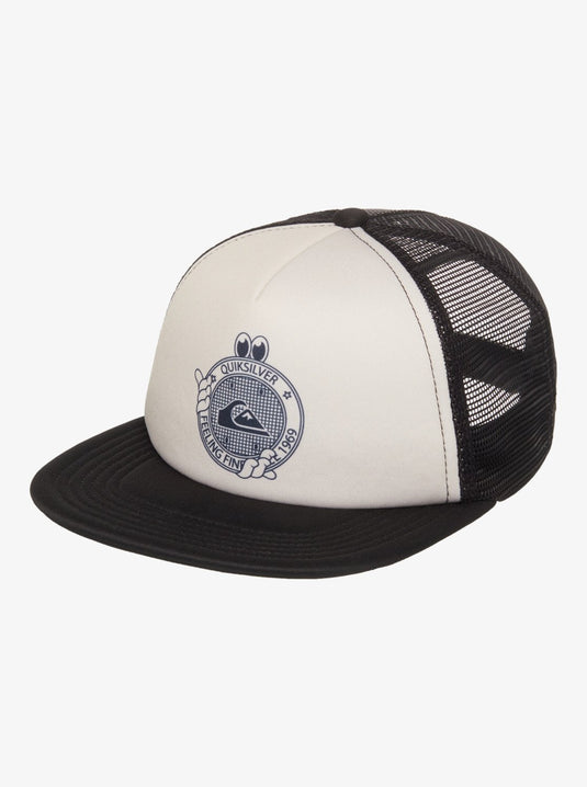 Quiksilver Kids' Classic Foam Trucker Cap Black EQKHA03044-KVJ0