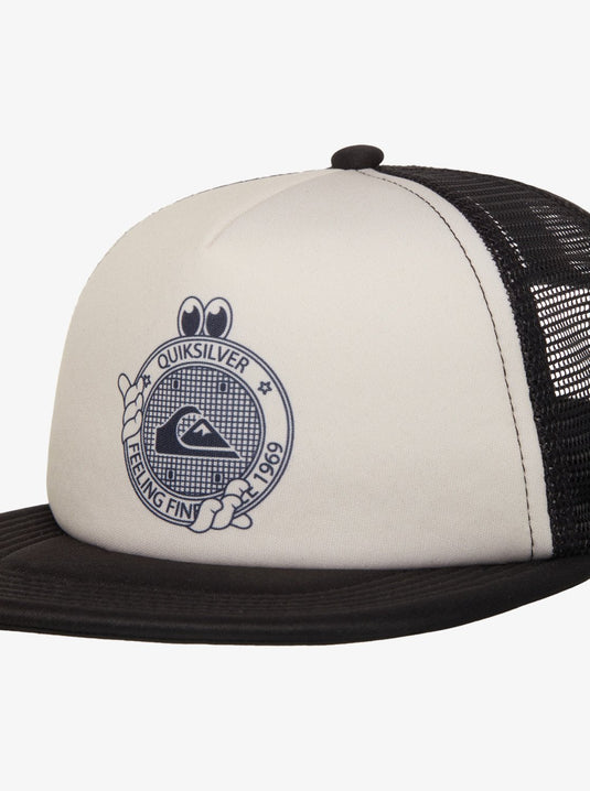 Quiksilver Kids' Classic Foam Trucker Cap Black EQKHA03044-KVJ0