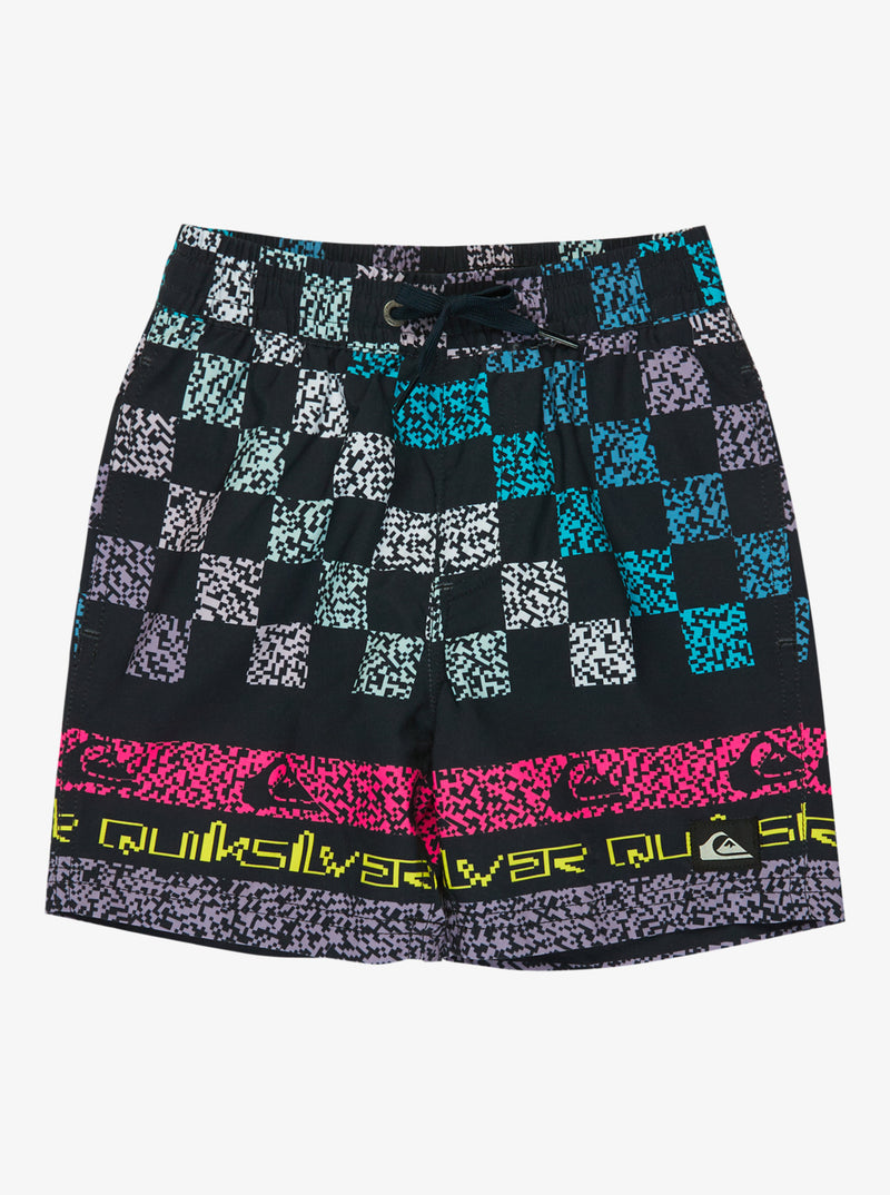 Load image into Gallery viewer, Quiksilver Kid's Everyday Printed Volley Dark Navy EQKJV03269-KTP6
