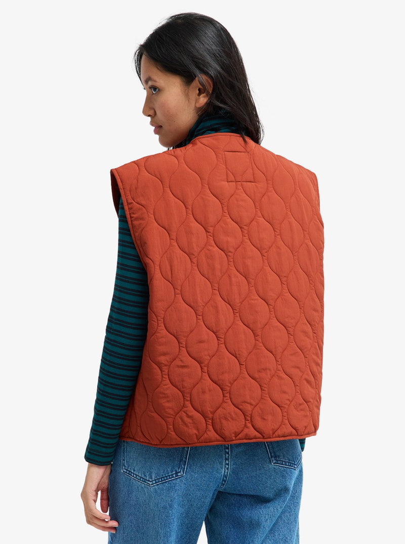 Load image into Gallery viewer, Quicksilver Women's Kalong Puff Vest Henna EQWJK03085-HEN
