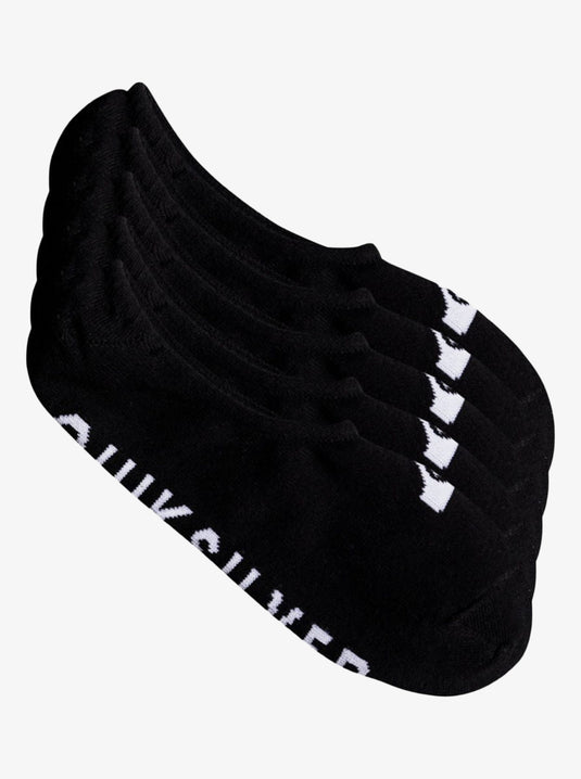 Quiksilver Men's Liner 5 Pack Socks Black AQYAA03313-KVJ0