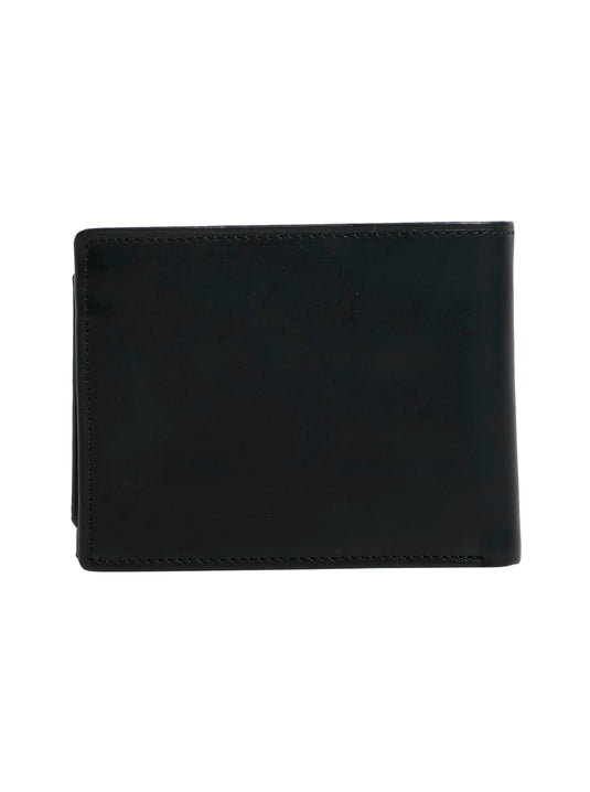 Quiksilver Mens' Gutherie Leather Bi-Fold Wallet Black EQYAA03960-KVJ0