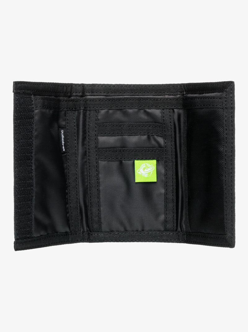 Load image into Gallery viewer, Quiksilver Men&#39;s The Everydaily Tri-Fold Wallet Grape Leaf EQYAA04063-CRE0

