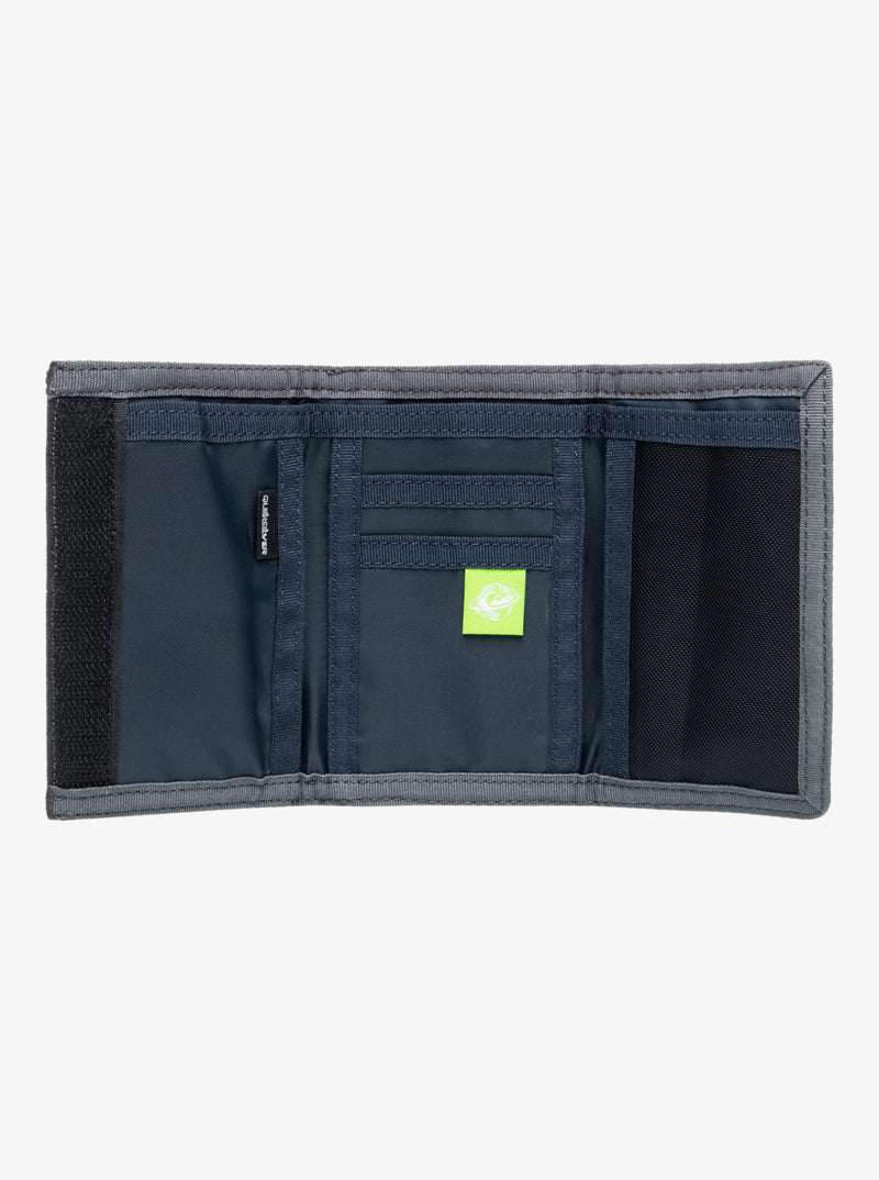 Load image into Gallery viewer, Quiksilver Men&#39;s The Everydaily Tri-Fold Wallet Chinois Green EQYAA04063-GKB0

