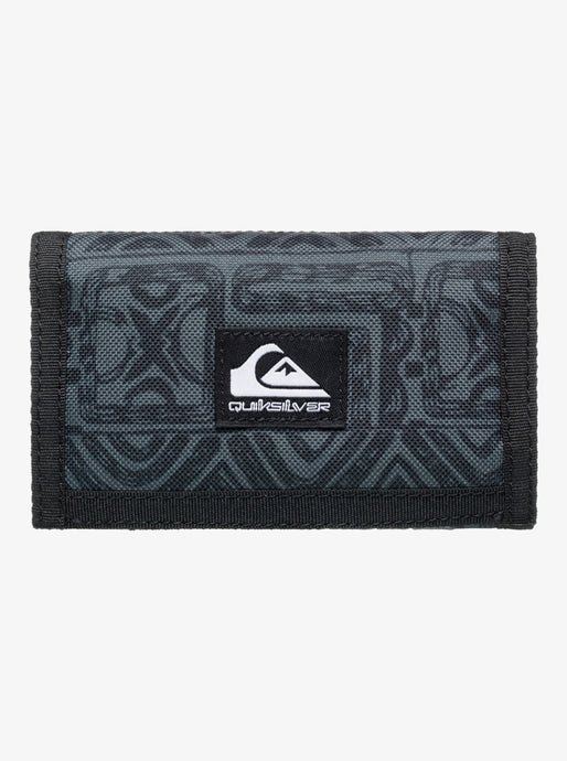 Quiksilver Men's The Everydaily Tri-Fold Wallet Dark Shadow EQYAA04063-KRP0