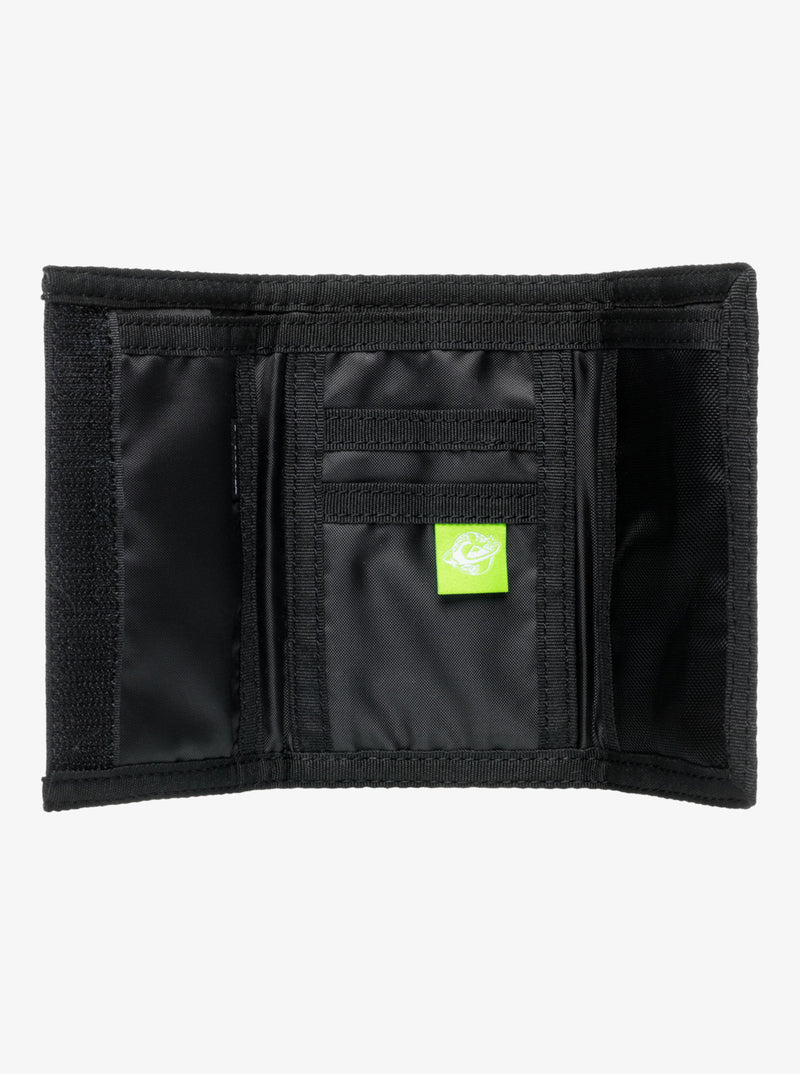Load image into Gallery viewer, Quiksilver Men&#39;s The Everydaily Tri-Fold Wallet Dark Shadow EQYAA04063-KRP0

