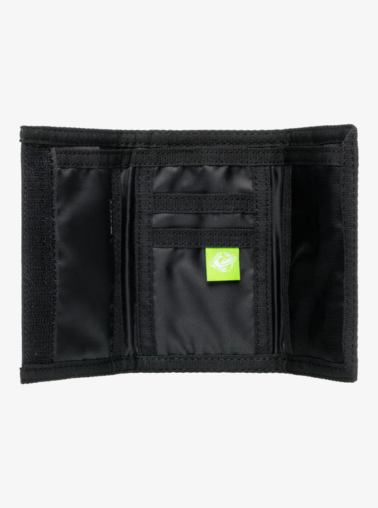 Quiksilver Men's The Everydaily Tri-Fold Wallet Dark Shadow EQYAA04063-KRP0