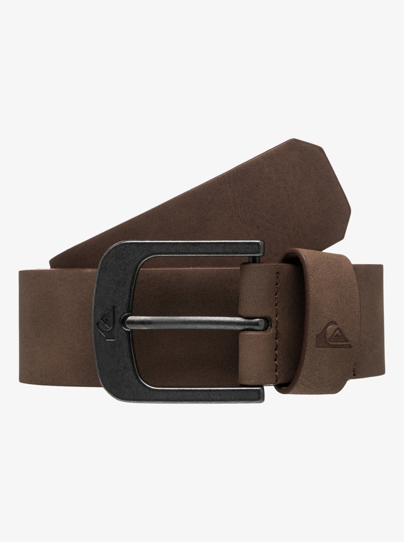Quiksilver Men's Main Street Buckle Belt Chocolate Brown EQYAA04064-CSD0
