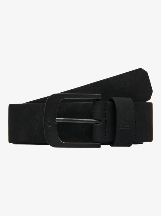 Quiksilver Men's Main Street Buckle Belt Black/Black EQYAA04064-XKKK