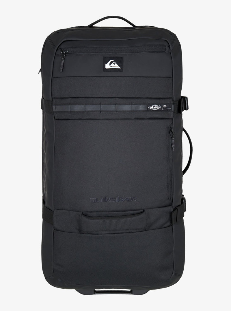 Load image into Gallery viewer, Quiksilver Men&#39;s Checkin Lug Wheelie Luggage Bag Black EQYBL03205-KVJ0
