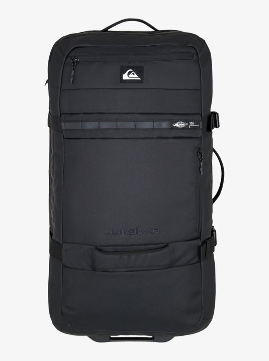 Quiksilver Men's Checkin Lug Wheelie Luggage Bag Black EQYBL03205-KVJ0